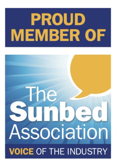 Proud member of The Sunbed Association